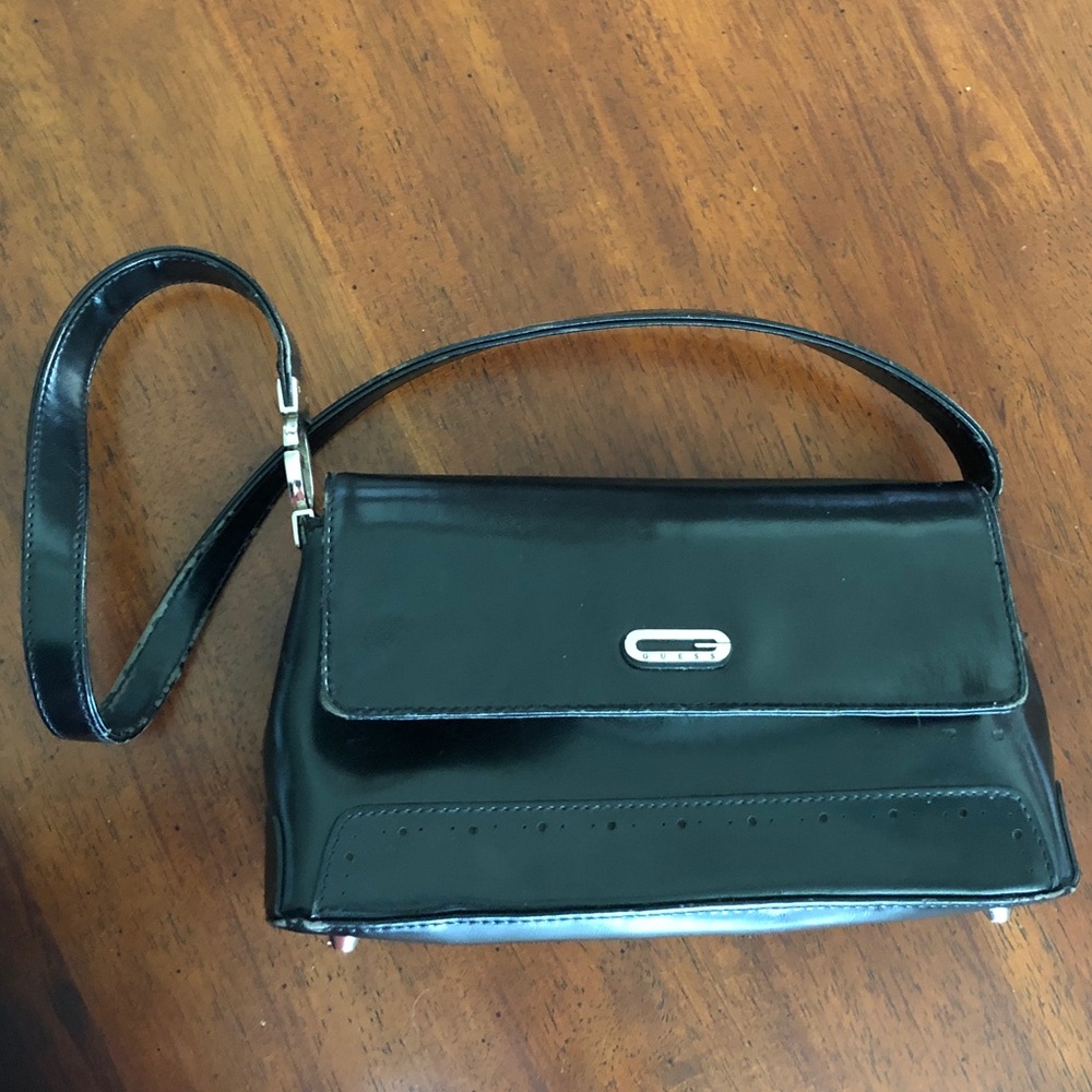 Vintage GUESS Black Shoulder Bag